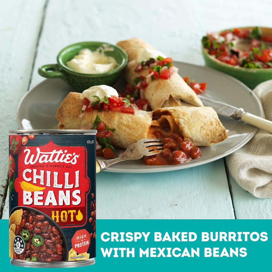 Watties Chilli Beans Hot  420g