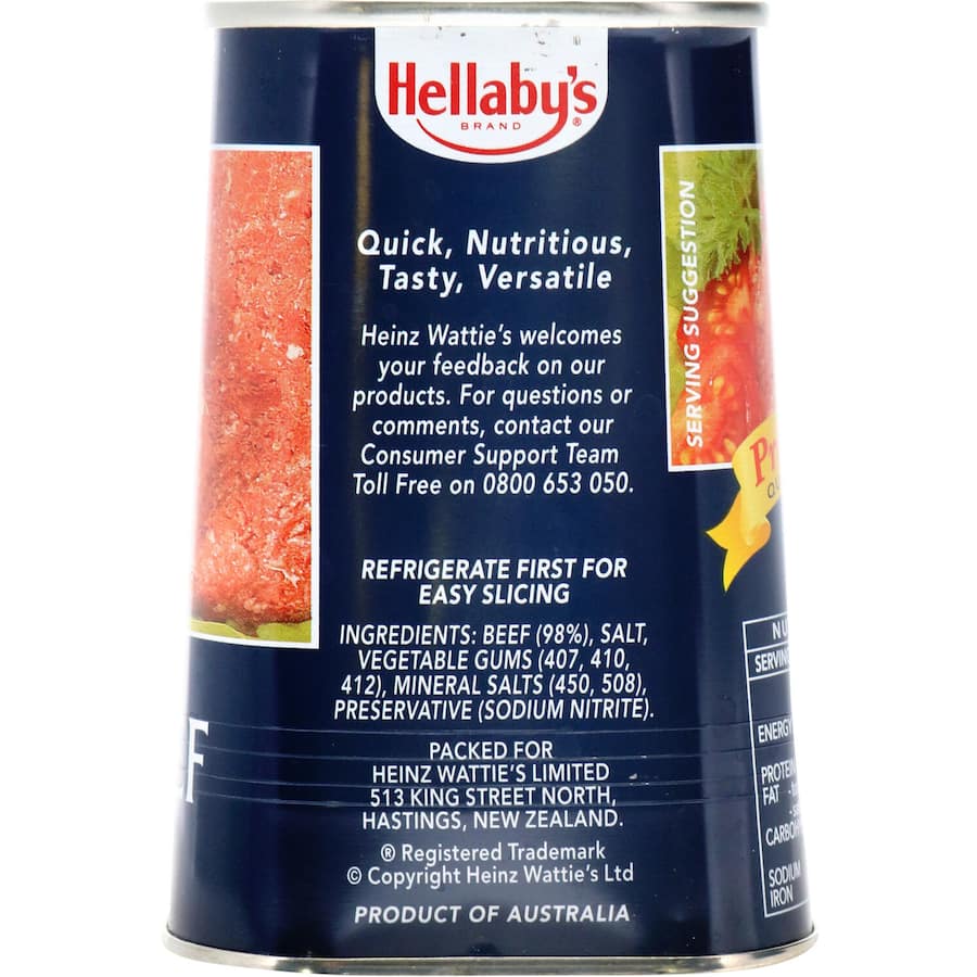Hellaby Corned Beef Taper 340g