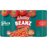 Wattie's Baked Beans  Cans 3 x 420g