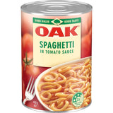 Oak Spaghetti In Tomato Sauce  Can 420g