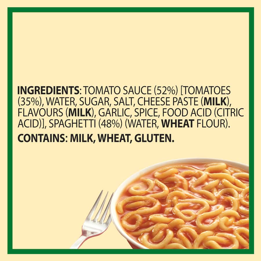 Oak Spaghetti In Tomato Sauce  Can 420g