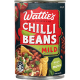 Watties Chilli Beans Mild  420g
