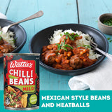 Watties Chilli Beans Mild  420g