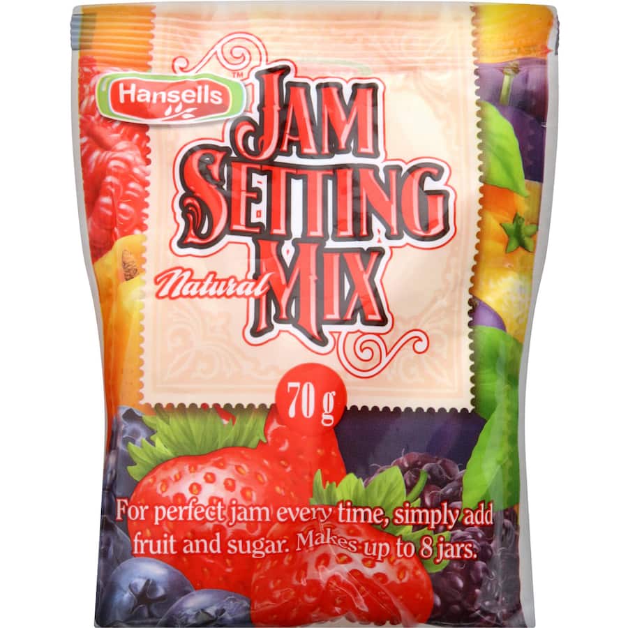 Hansells Jam Setting Mix Pkt 70g