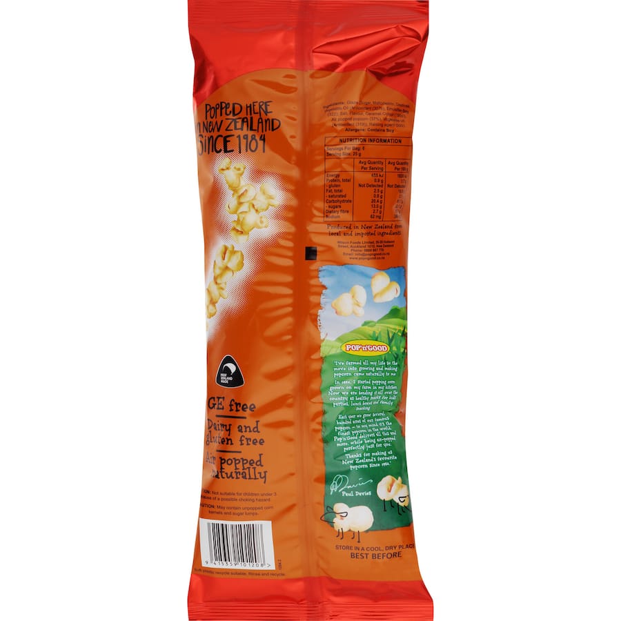 Pop N Good Popcorn Caramel 150g