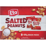 Eta Peanuts Snack Pack 8pack