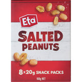Eta Peanuts Snack Pack 8pack