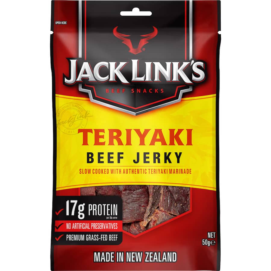 Jack Links Beef Jerky Teriyaki 50g