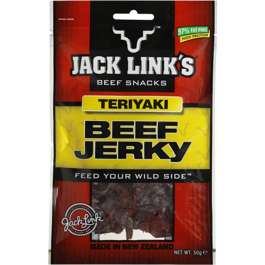 Jack Links Beef Jerky Teriyaki 50g