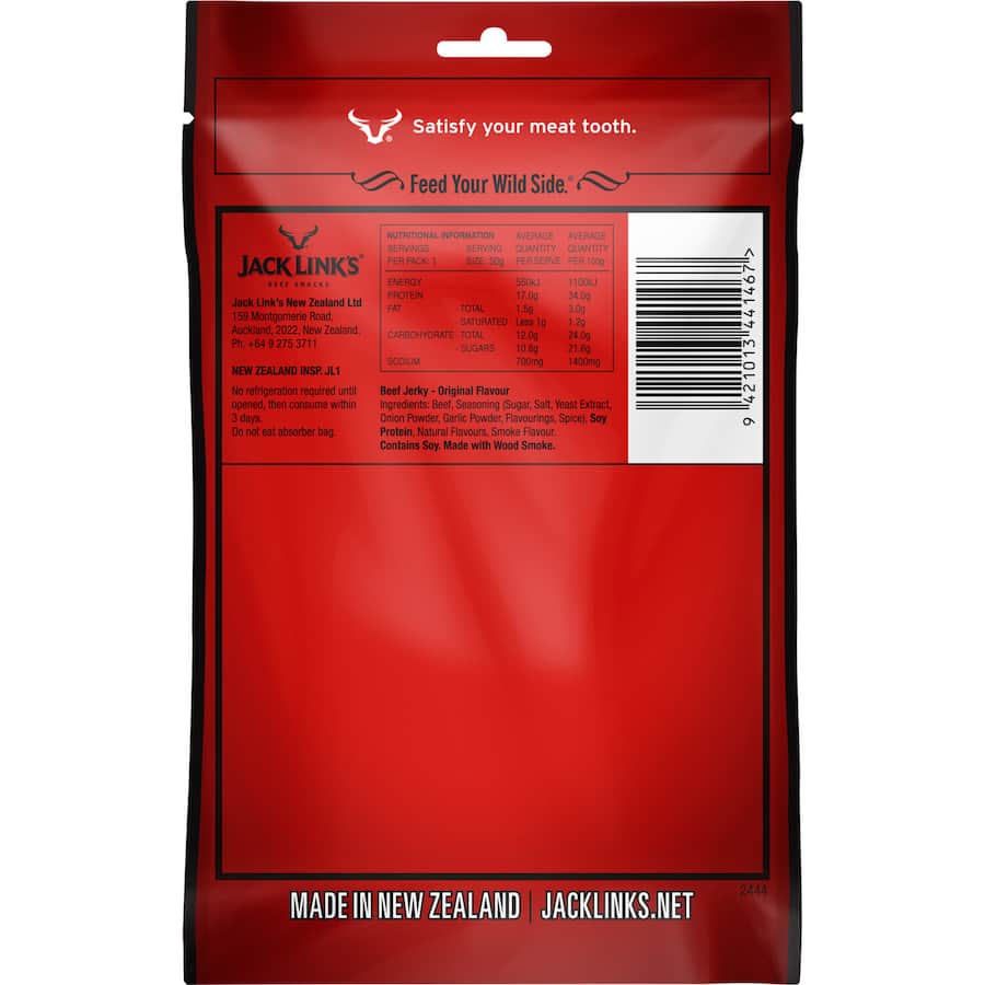 Jack Links Beef Jerky Original 50g