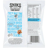 Sniks Pork Crackle  50g