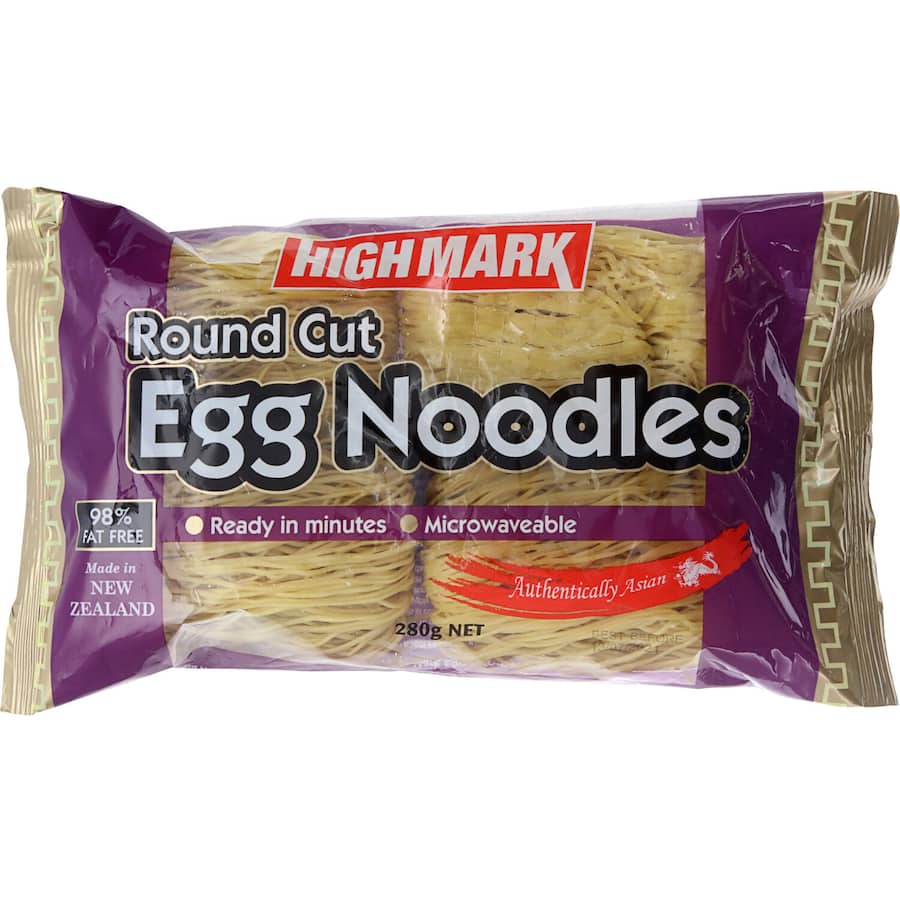 High Mark Egg Noodles Round 280g