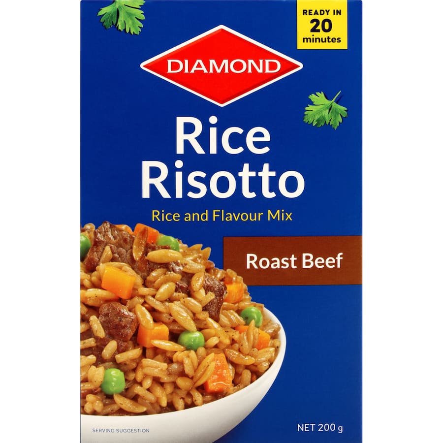 Diamond Rice Risotto Roast Beef 200g