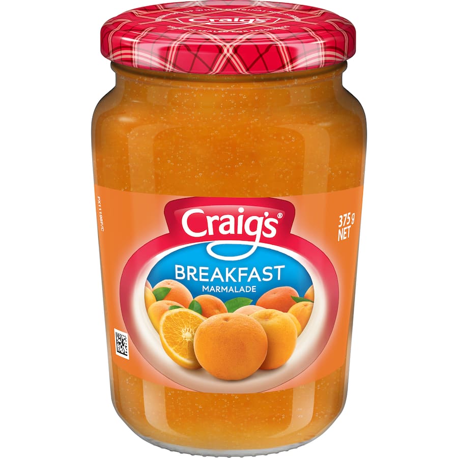 Craigs Breakfast Marmalade  Jar 375g