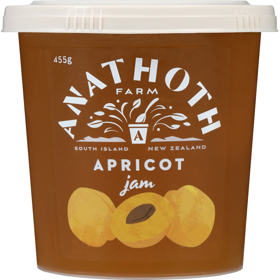 Anathoth Farm Apricot Jam  Ptl 455g