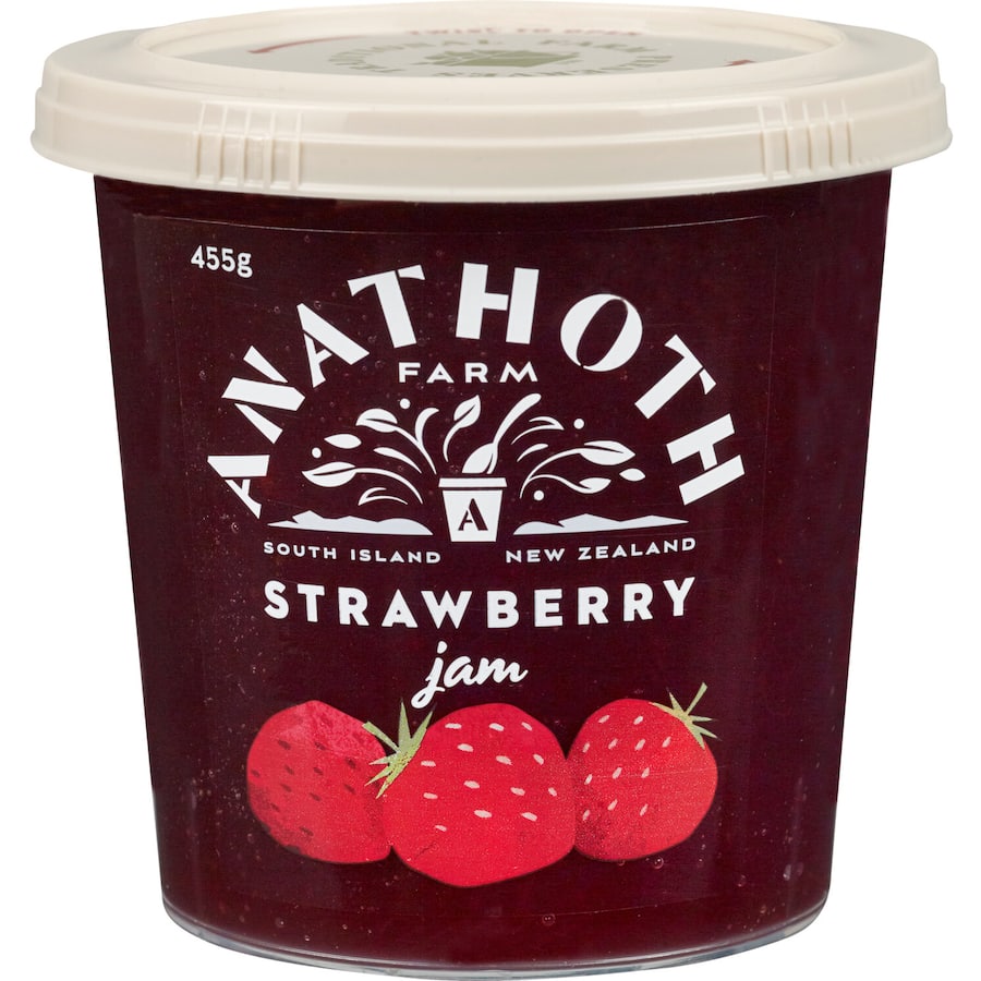 Anathoth Farm Strawberry Jam  Ptl 455g