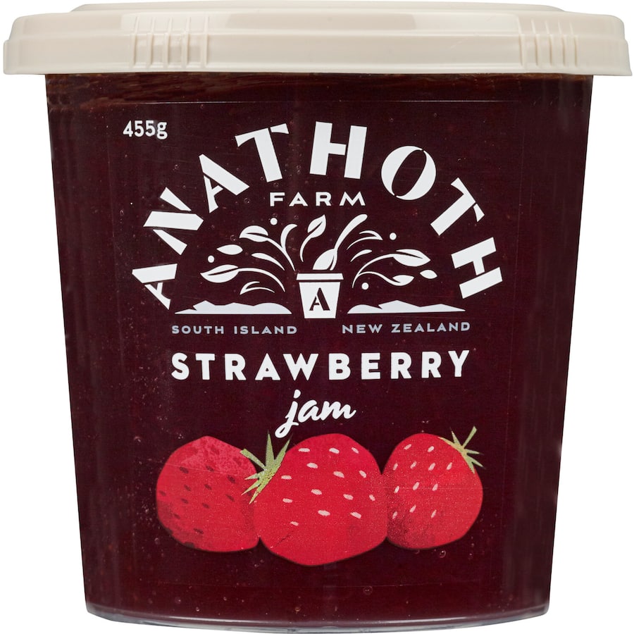 Anathoth Farm Strawberry Jam  Ptl 455g