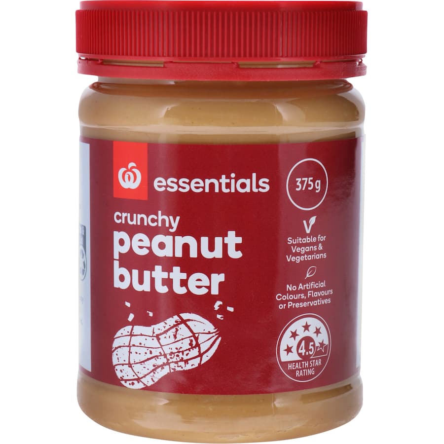 Essentials Peanut Butter Crunchy 375g