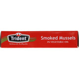 Trident Mussels Smoked In Vege Oil Tear tab can 85g