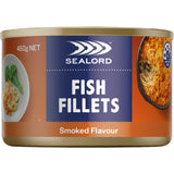Sealord Fish Fillets Chunk Style Smoked Can 450g