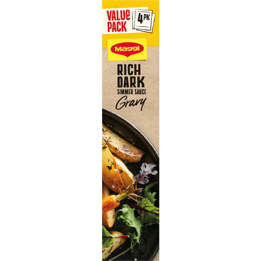 Maggi Instant Gravy Mix Rich Dark 4 pack 68g