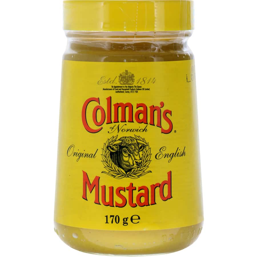 Colmans Mustard Original English 170g