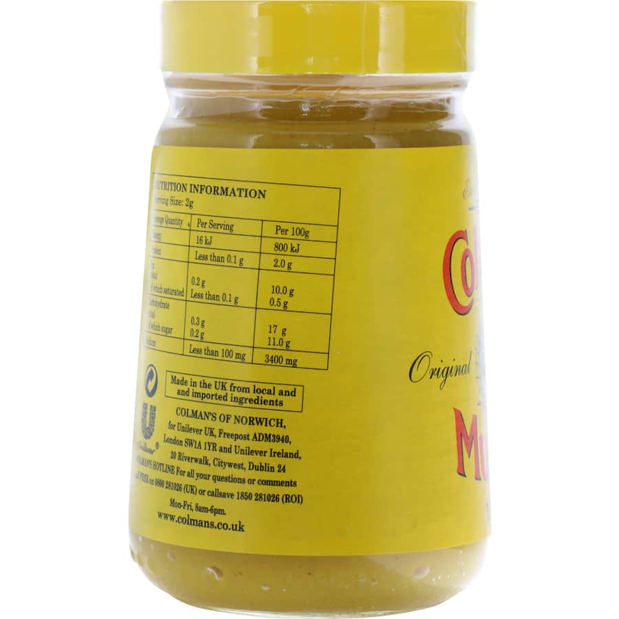 Colmans Mustard Original English 170g