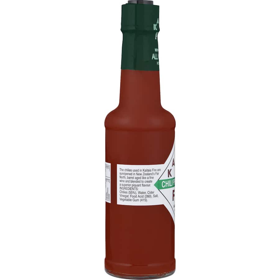 Kaitaia Fire Chili Pepper Sauce  Btl 148mL