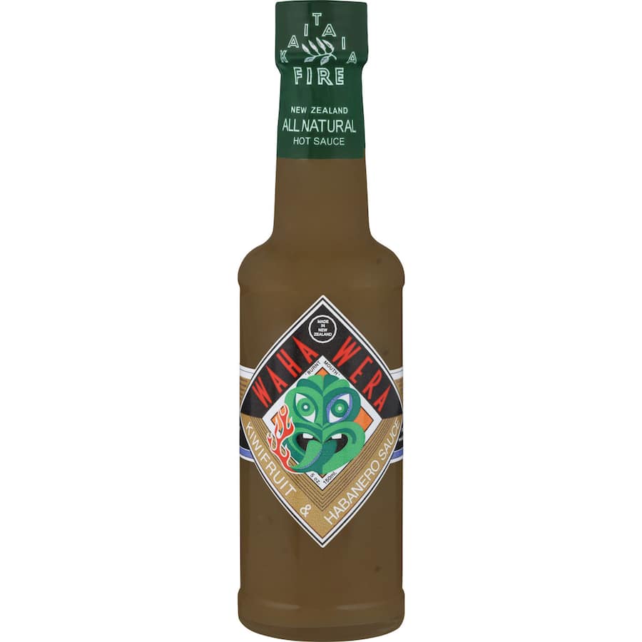 Waha Wera Kiwifruit Sauce & Habanero 150mL