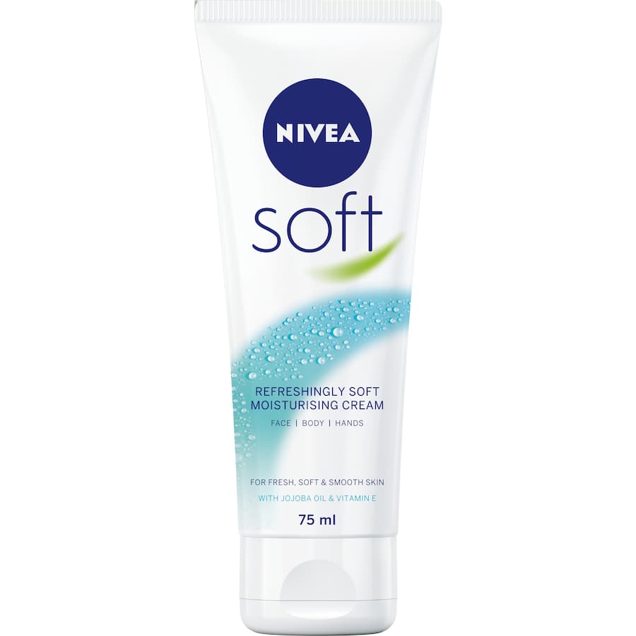 Nivea Soft Day Cream Jojoba & Vitamin E Creme Tube 75mL