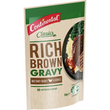 Continental Instant Gravy Mix Rich Brown Sachet 30g