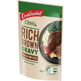 Continental Instant Gravy Mix Rich Brown Sachet 30g