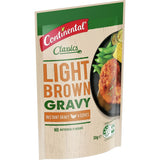 Continental Instant Gravy Mix Light Brown Sachet 30g