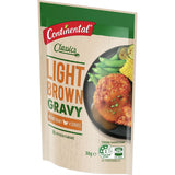 Continental Instant Gravy Mix Light Brown Sachet 30g