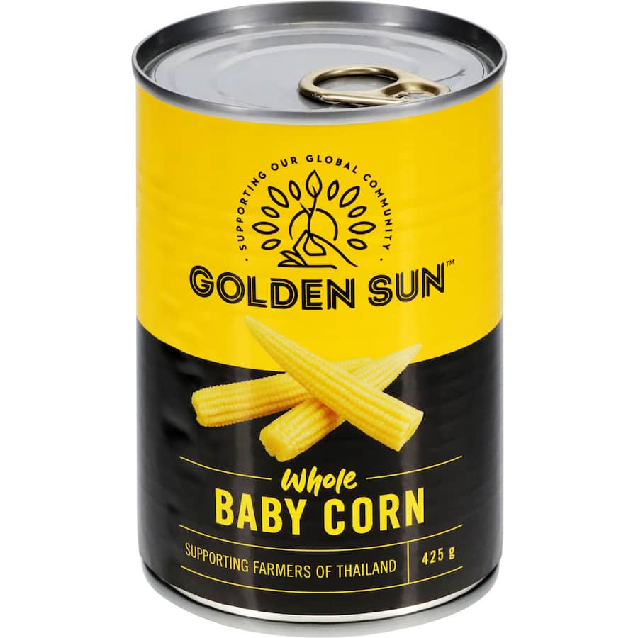 Golden Sun Corn Whole Baby Gluten Free Can 425g