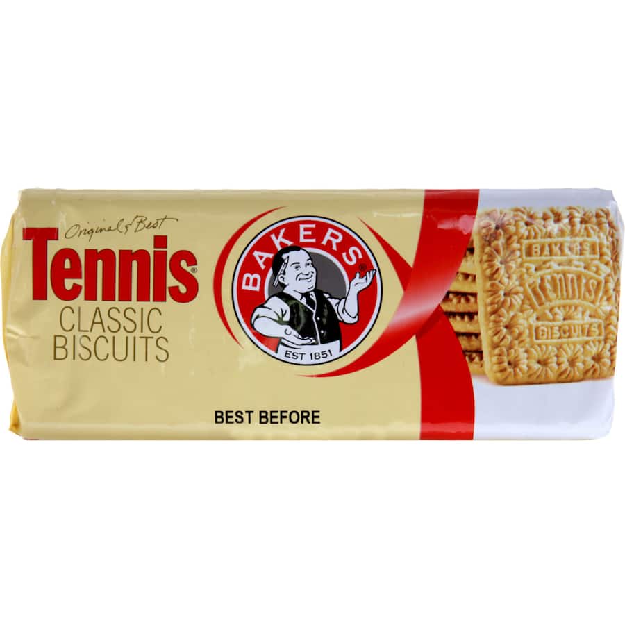 Bakers Biscuits Tennis Classic Plain 200g