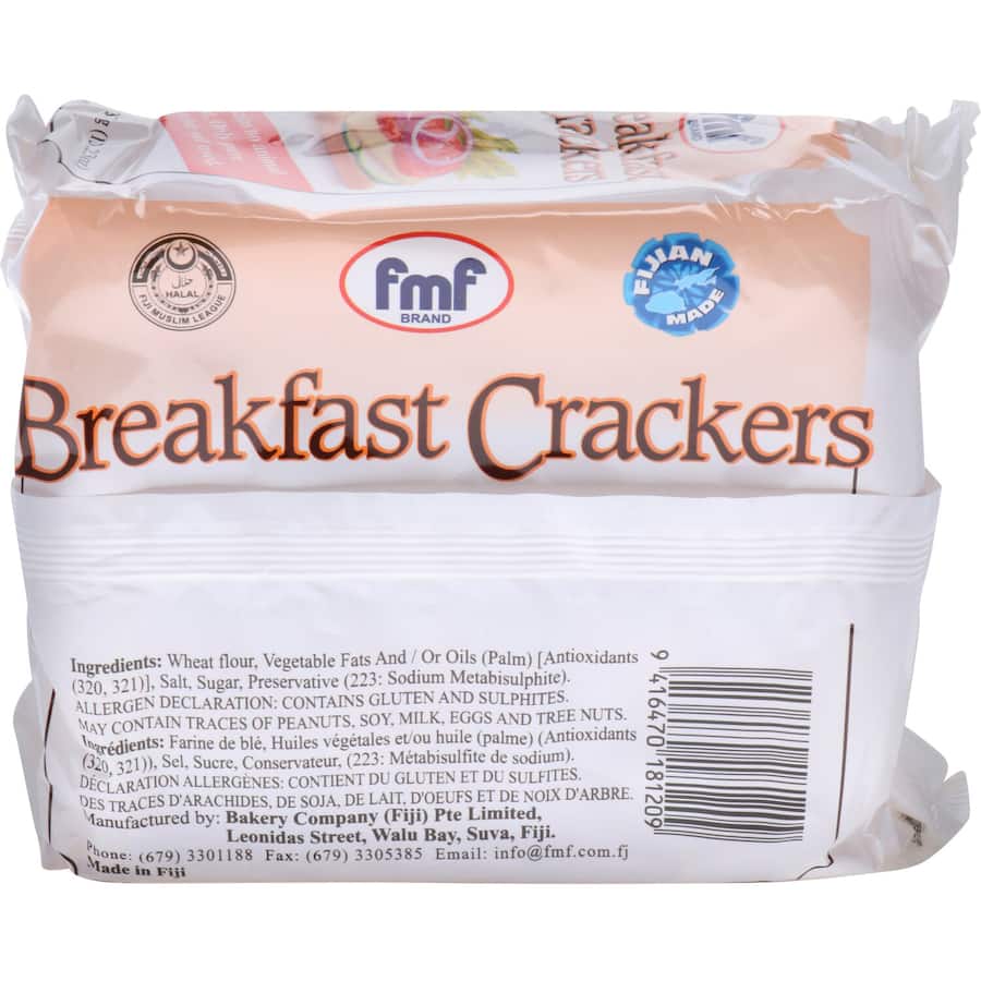 F M F Crackers Breakfast 375g