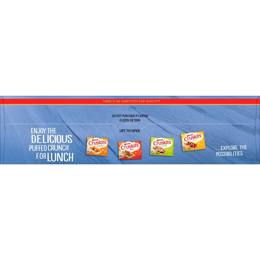 Arnotts Cruskits Crispbread Low Fat 250g