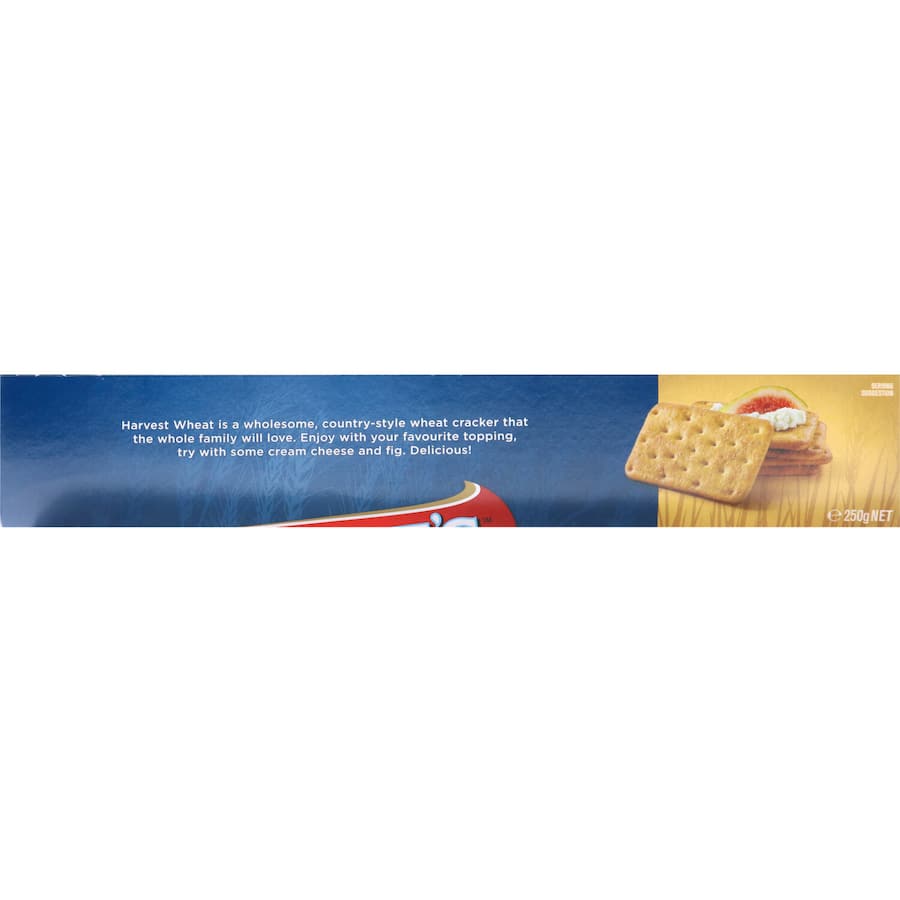 Arnotts Crackers Harvest Wheat 250g