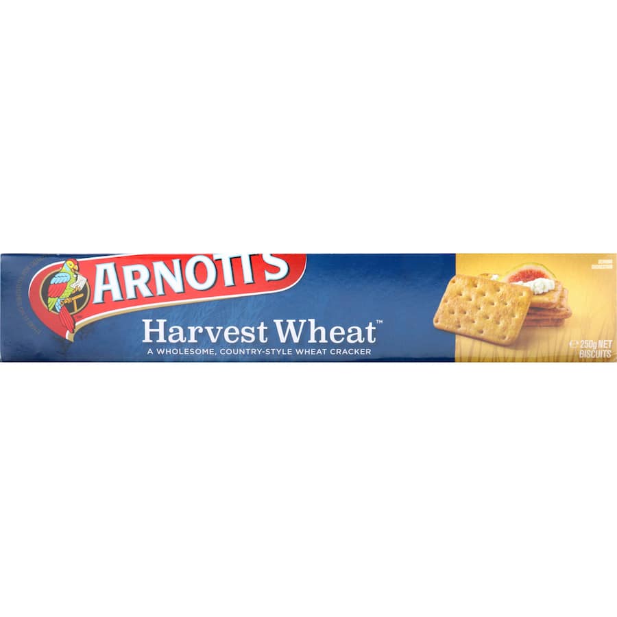 Arnotts Crackers Harvest Wheat 250g