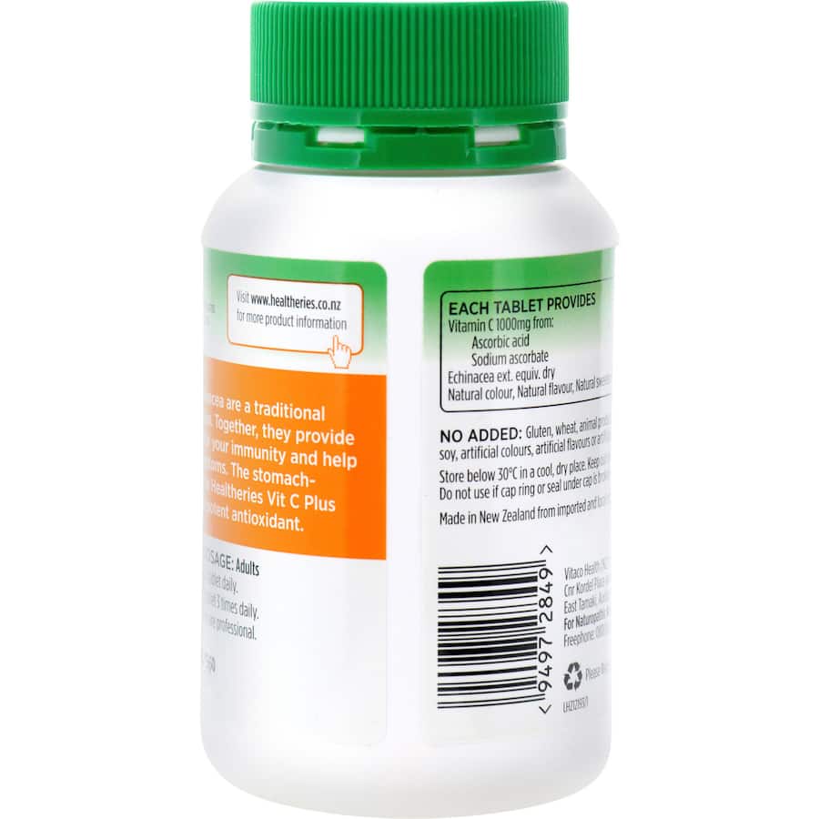 Healtheries Vitamin C & Echinacea 1000mg 35pack