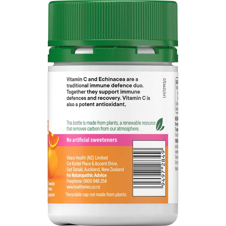 Healtheries Vitamin C & Echinacea 1000mg 35pack