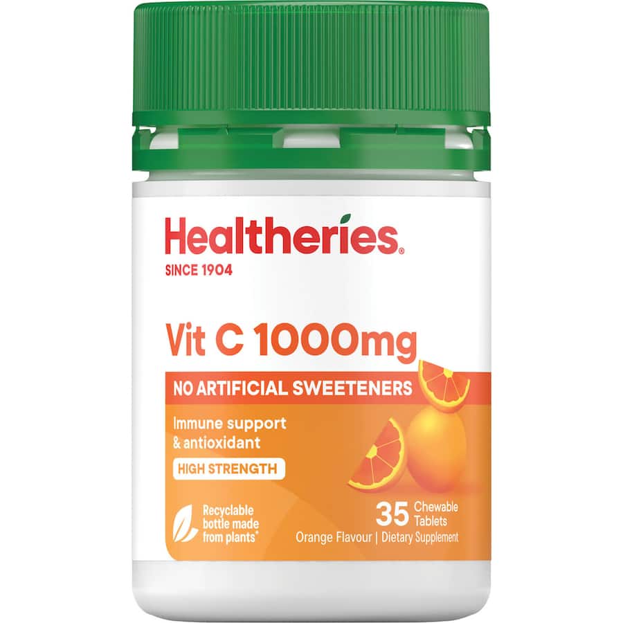 Healtheries Vitamin C Chewable 1000mg 35pack