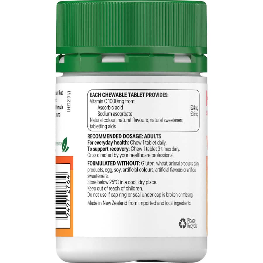 Healtheries Vitamin C Chewable 1000mg 35pack