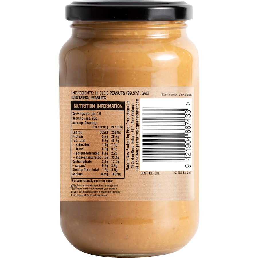 Pic's Smoochy Peanut Butter  380g