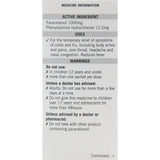 Lemsip Max Decongestant Cold & Flu Blackcurrant Hot Drink Sachets 10pack