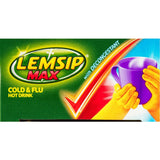 Lemsip Max Decongestant Cold & Flu Blackcurrant Hot Drink Sachets 10pack
