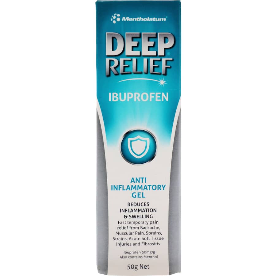 Deep Heat Muscular Rub Ibuprofen Gel 50g
