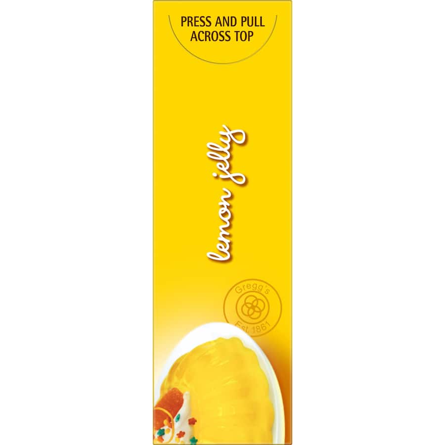 Greggs Jelly Lemon Box 85g