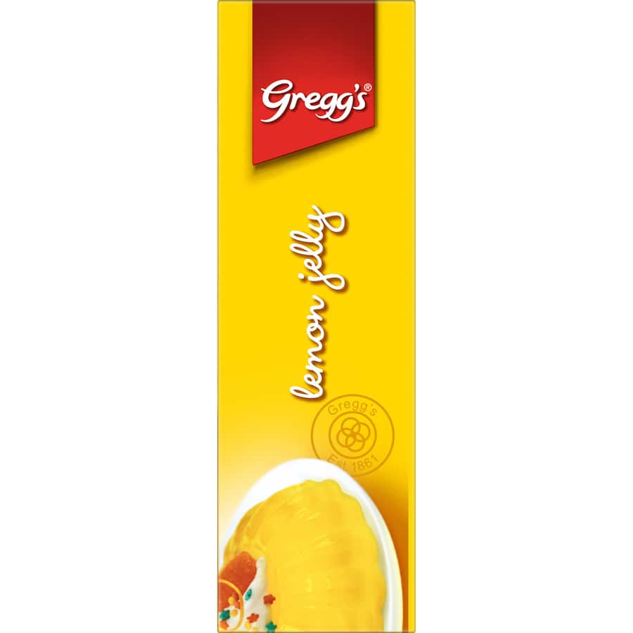 Greggs Jelly Lemon Box 85g